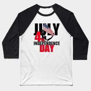 USA Flag T-shirt,USA Independence day on July 4 celebration Products Baseball T-Shirt